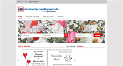 Desktop Screenshot of familie.nordbayern.de